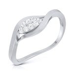 Load image into Gallery viewer, Platinum Diamond Ring for Women JL PT LR-57
