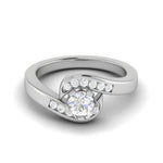 Load image into Gallery viewer, 50-Pointer Lab Grown Solitaire Diamond Platinum Ring JL PT RP RD LG G 139
