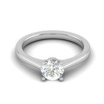 Load image into Gallery viewer, 0.30 cts Solitaire Platinum Ring for Women JL PT RS PR 128   Jewelove
