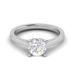 Load image into Gallery viewer, 1-Carat Lab Grown Solitaire Platinum Ring for Women JL PT RS PR LG G 115-B
