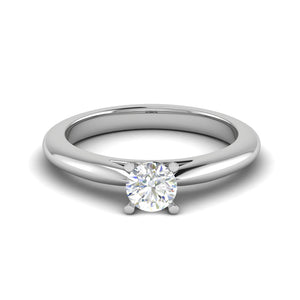 1.50-Carat Lab Grown Solitaire Platinum Ring JL PT RS RD LG G 144-C