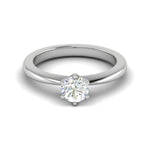 Load image into Gallery viewer, 0.30 cts Solitaire Platinum Ring JL PT RS RD 178   Jewelove.US
