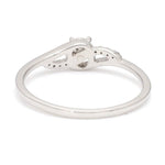 Load image into Gallery viewer, Designer Platinum Solitaire Ring with Diamond Accents JL PT 969
