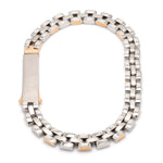 Load image into Gallery viewer, Men of Platinum | Rose Gold Fusion Bracelet for Men JL PTB 650
