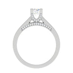 Load image into Gallery viewer, 30-Pointer Solitaire Diamond Shank Platinum Ring JL PT RP RD 140
