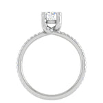 Load image into Gallery viewer, 30-Pointer Solitaire Diamond Split Shank Platinum Ring JL PT RP RD 182
