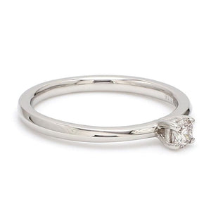 16 Pointer Classic 4-Prong Platinum Solitaire Ring JL PT 669