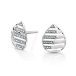 Load image into Gallery viewer, Evara Platinum Diamonds Earrings for Women JL PT E 234
