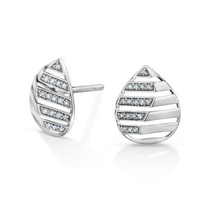 Evara Platinum Diamonds Earrings for Women JL PT E 234