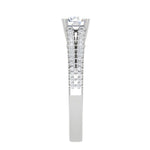 Load image into Gallery viewer, 1-Carat Solitaire Diamond Split Shank Platinum Ring JL PT RP RD 163-C
