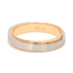 Load image into Gallery viewer, Slanting Platinum &amp; Rose Gold Couple Rings JL PT 635
