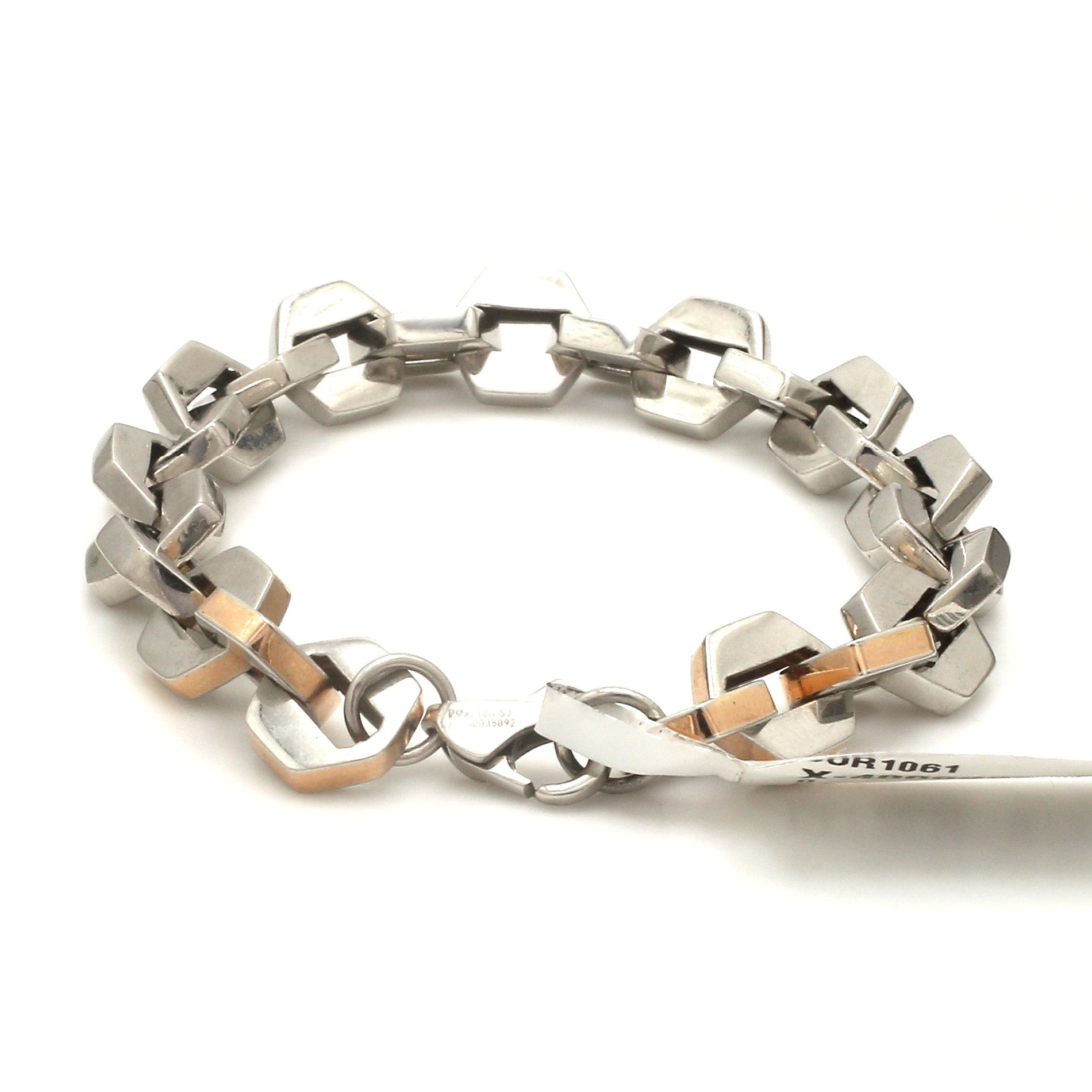 Men of Platinum | Designer Bracelet with Rose Gold for Men JL PTB 1190