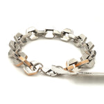 Load image into Gallery viewer, Men of Platinum | Designer Bracelet with Rose Gold for Men JL PTB 1190
