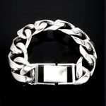 Load image into Gallery viewer, Platinum Heavy Bracelet for Men JL PTB 1183-A
