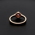 Load image into Gallery viewer, 18K Rose Gold Ring with Pink Diamond for Women JL AU 100   Jewelove.US
