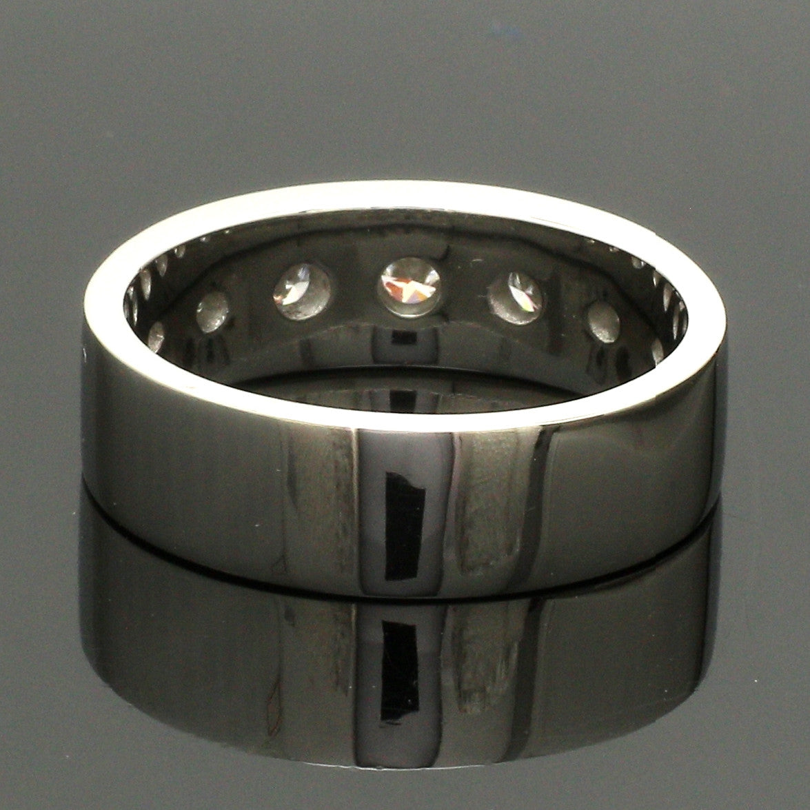 Platinum Heavy Diamond Ring for Men JL PT 1372