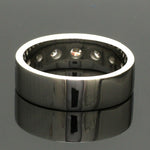 Load image into Gallery viewer, Platinum Heavy Diamond Ring for Men JL PT 1372
