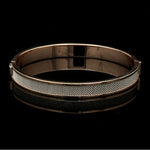 Load image into Gallery viewer, Men of Platinum | 8mm Bracelet with Rose Gold for Men JL PTB 1237
