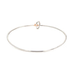 Load image into Gallery viewer, Evara Platinum Rose Gold Diamond Bracelet for Women JL PTB 1284
