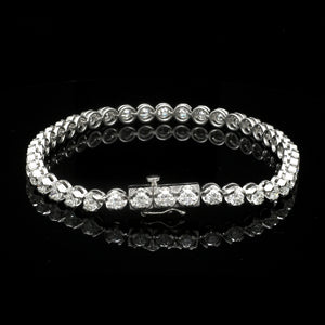 18-Pointer Diamond Tennis Bracelet JL PTB 755