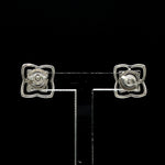 Load image into Gallery viewer, Platinum Rose Gold Diamond Earrings for Women JL PT E 348
