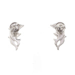 Load image into Gallery viewer, Platinum Dolphin Earrings JL PT E 305   Jewelove.US
