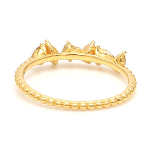 18K Yellow Gold Ring with Yellow Diamond JL AU 127