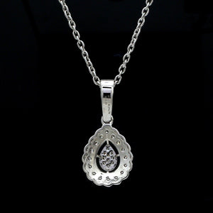 Platinum with Diamond Pendant Set for Women JL PT P 2448