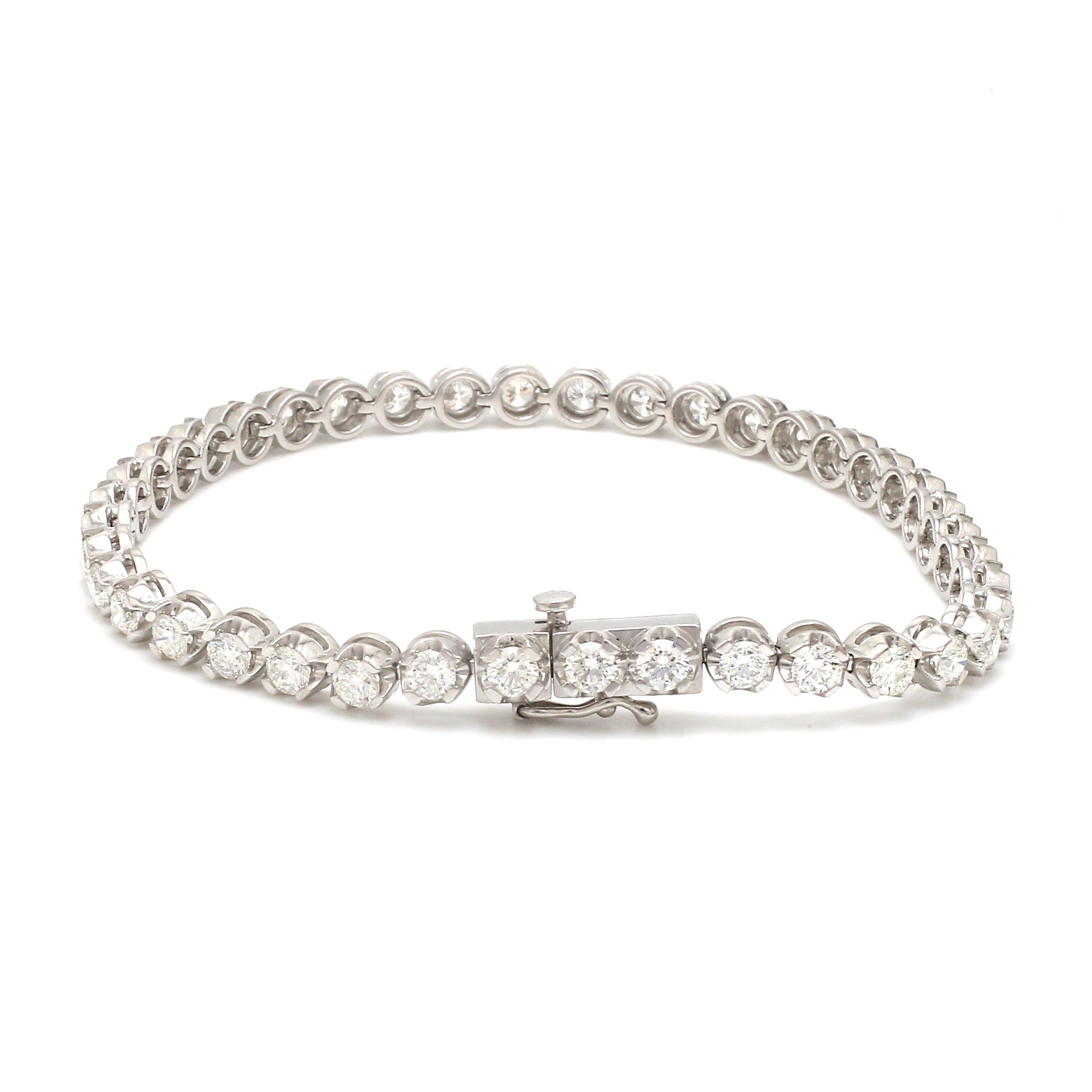 18-Pointer Diamond Tennis Bracelet JL PTB 755