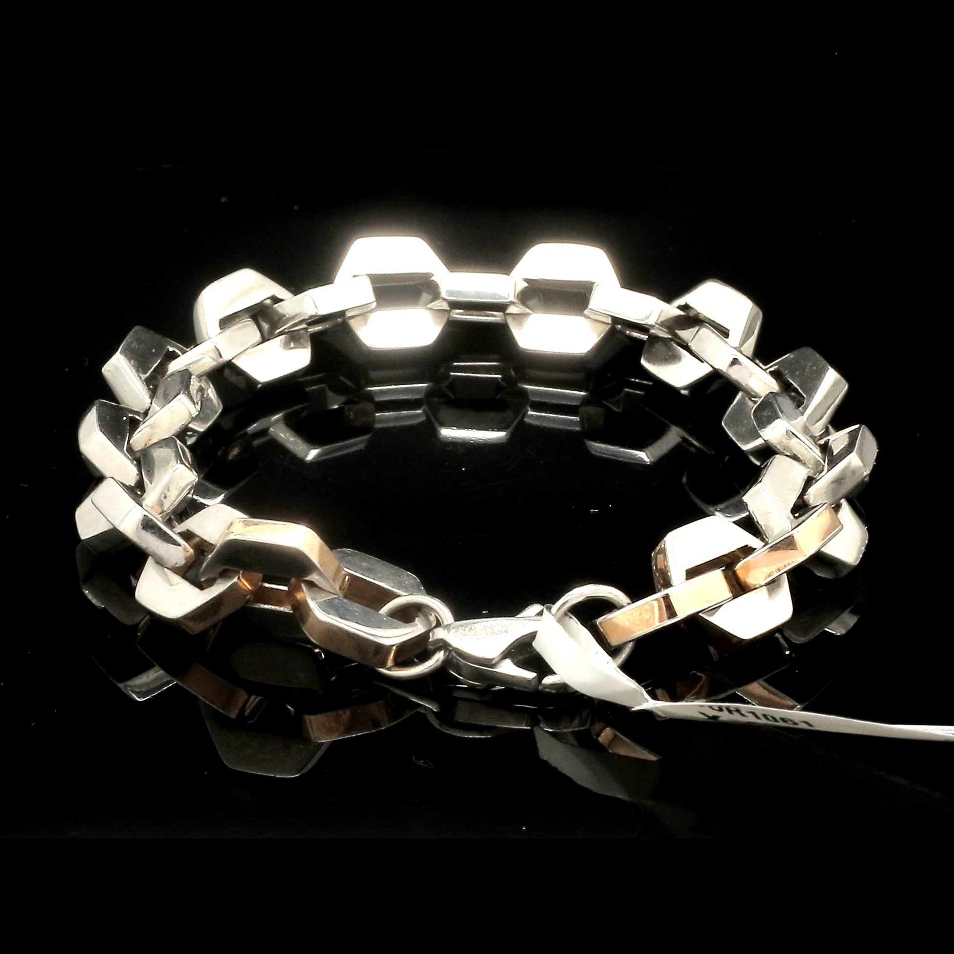 Men of Platinum | Designer Bracelet with Rose Gold for Men JL PTB 1190