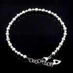 Load image into Gallery viewer, Platinum Bracelet with Diamond Cut Balls JL PTB 656
