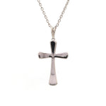 Load image into Gallery viewer, Plain Platinum Cross Pendant with Matte Finish JL PT P 243-A   Jewelove
