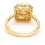 Load image into Gallery viewer, 1-Carat Yellow Diamond Solitaire 18K Yellow Gold Diamond Ring JL AU 132
