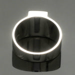 Load image into Gallery viewer, Plain Platinum Ring for Men JL PT 1387
