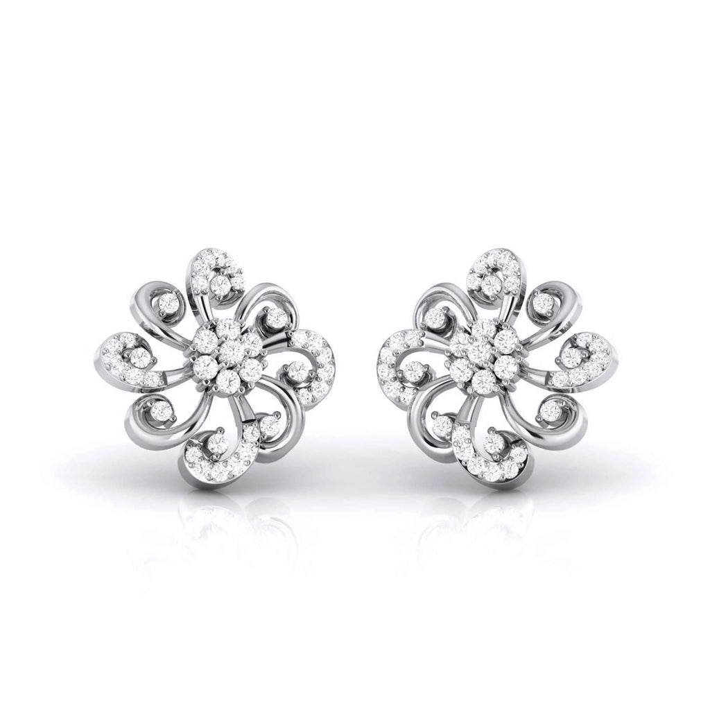 Designer Platinum Diamond  Earrings JL PT E MST 19   Jewelove.US