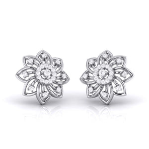 Designer Platinum Diamond Earrings JL PT E MST 7   Jewelove.US