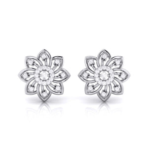 Designer Platinum Diamond Earrings JL PT E MST 7   Jewelove.US