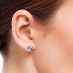 Load image into Gallery viewer, Designer Platinum Diamond Flower Earrings JL PT E MST 10   Jewelove.US
