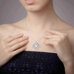 Load image into Gallery viewer, Designer Platinum Diamond Pendant Set JL PT P 16   Jewelove.US
