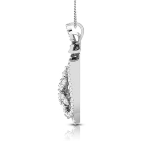 Designer Platinum Diamond Pendant Set JL PT P 3   Jewelove.US