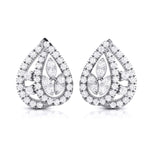 Load image into Gallery viewer, Designer Platinum Diamond Pendant Set JL PT P 3  Earrings Jewelove.US
