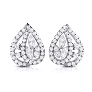 Designer Platinum Diamond Pendant Set JL PT P 3  Earrings Jewelove.US