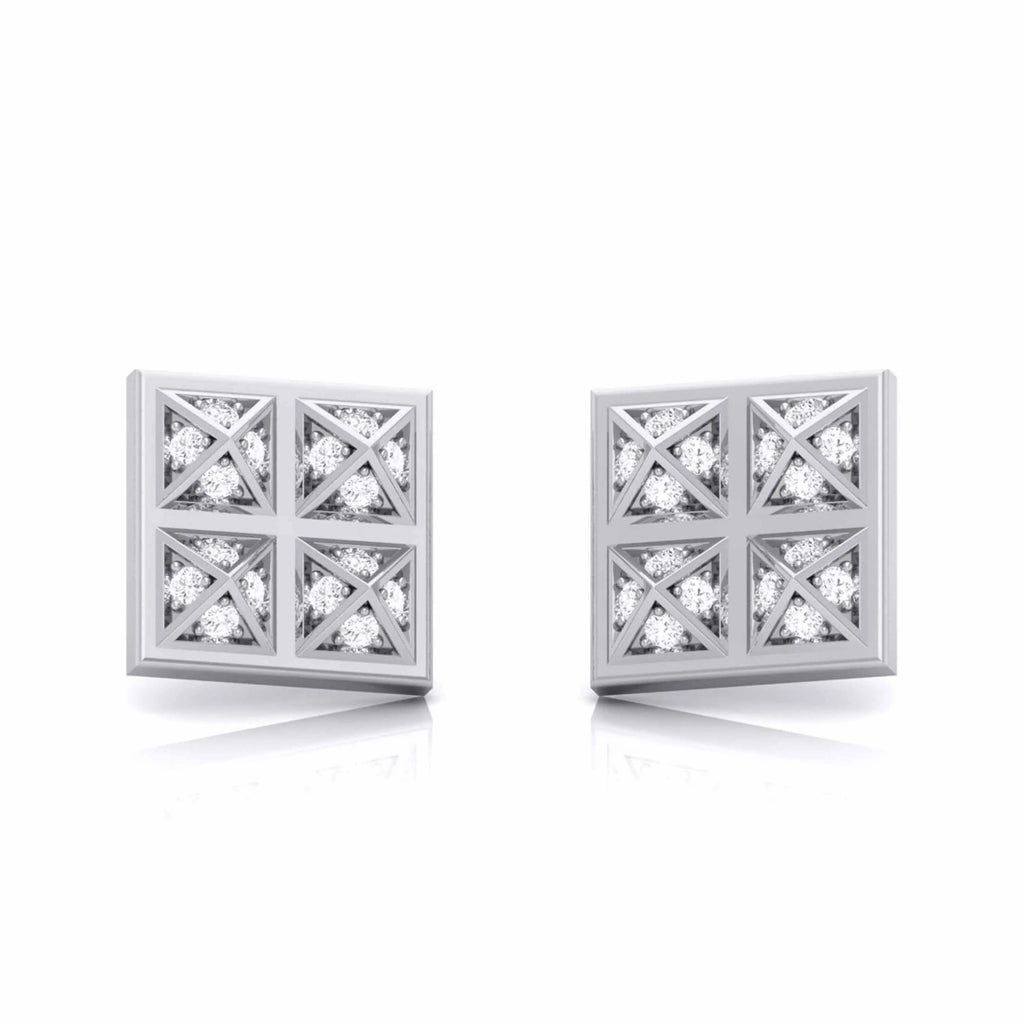 Designer Platinum Diamond in Box Earrings JL PT E MST 1   Jewelove.US