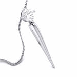Load image into Gallery viewer, Designer Platinum with Solitaire Pendant Set for Women JL PT PE 76D   Jewelove.US

