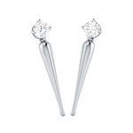 Load image into Gallery viewer, Designer Platinum with Solitaire Pendant Set for Women JL PT PE 76D  Earrings Jewelove.US
