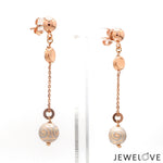 Load image into Gallery viewer, Designer 18K Rose Gold Diamond Cut Balls Necklace Set JL AU NE 09   Jewelove.US
