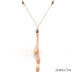 Load image into Gallery viewer, Designer 18K Rose Gold Necklace Set JL AU NE 07   Jewelove.US
