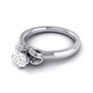 2-Carat Lab Grown Solitaire Platinum Ring for Women JL PT LG G-114-E   Jewelove.US