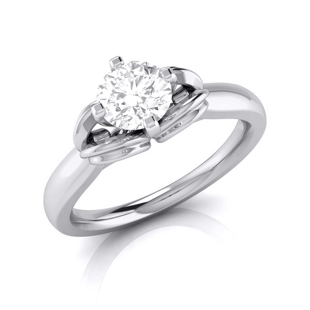 1-Carat Lab Grown Solitaire Platinum Ring for Women JL PT LG G-114-C   Jewelove.US