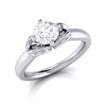 Load image into Gallery viewer, 70-Pointer Lab Grown Solitaire Platinum Ring for Women JL PT LG G 114-B   Jewelove.US
